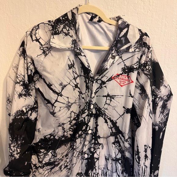Jack’s Surfboards tie dye windbreaker - Picture 2 of 9